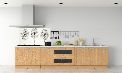 Crédence cuisine en verre trempé Les gonflables