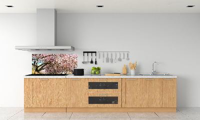 Crédence cuisine en verre Cerisiers