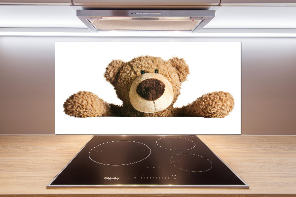 Panneau pour cuisine Ours en peluche