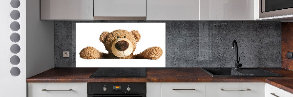 Panneau pour cuisine Ours en peluche