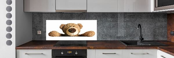 Panneau pour cuisine Ours en peluche