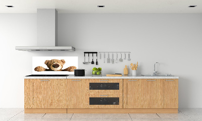 Panneau pour cuisine Ours en peluche