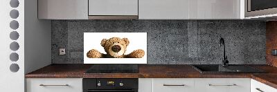 Panneau pour cuisine Ours en peluche