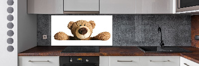 Panneau pour cuisine Ours en peluche