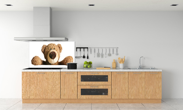 Panneau pour cuisine Ours en peluche
