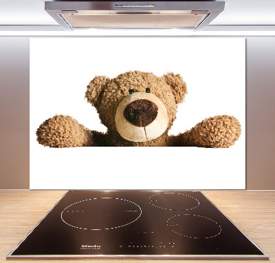 Panneau pour cuisine Ours en peluche