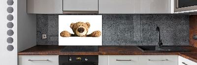 Panneau pour cuisine Ours en peluche