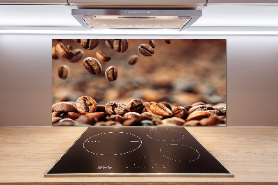 Crédence de cuisine en verre Grains de café