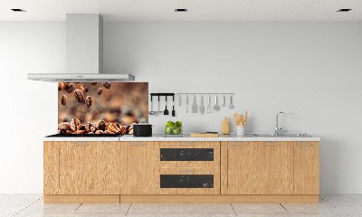 Crédence de cuisine en verre Grains de café
