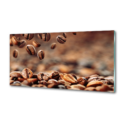 Crédence de cuisine en verre Grains de café