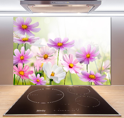 Panneau crédence cuisine Fleurs dans un pré