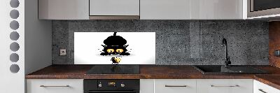 Panneaux muraux cuisine Chat et souris