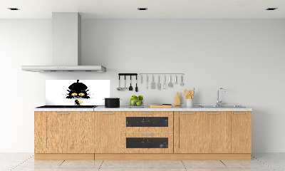 Panneaux muraux cuisine Chat et souris