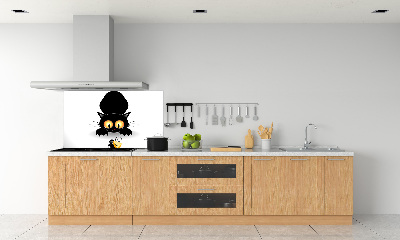 Panneaux muraux cuisine Chat et souris
