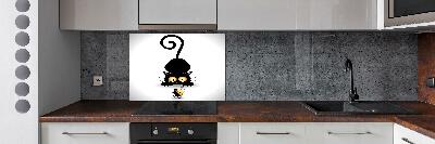Panneaux muraux cuisine Chat et souris