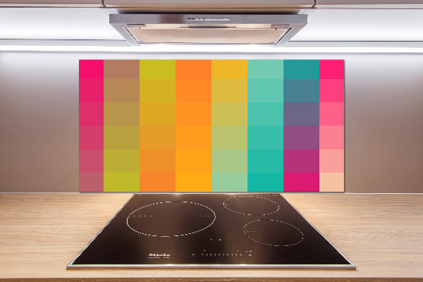 Crédence de cuisine en verre Crayons de couleur