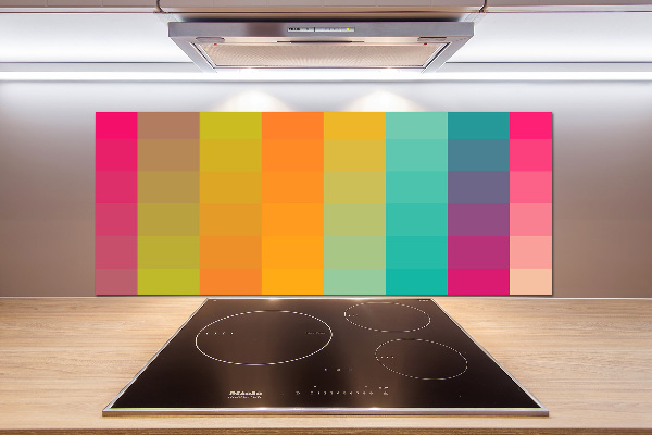 Crédence de cuisine en verre Crayons de couleur