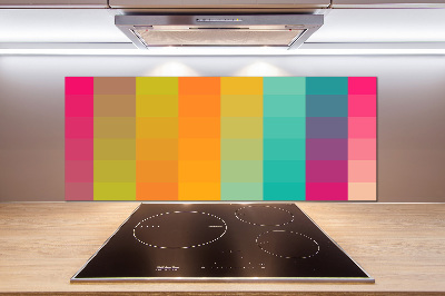 Crédence de cuisine en verre Crayons de couleur