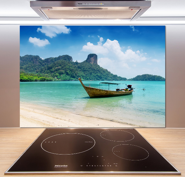 Panneau pour cuisine Bateau