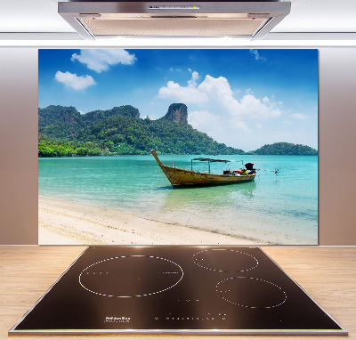 Panneau pour cuisine Bateau