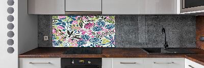 Panneau crédence cuisine Fleurs d'ornement