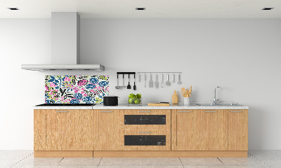 Panneau crédence cuisine Fleurs d'ornement