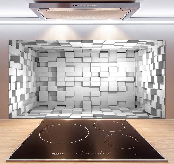 Crédence de cuisine en verre Cubes