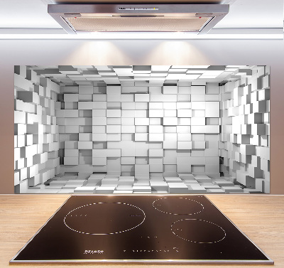 Crédence de cuisine en verre Cubes