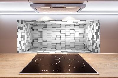 Crédence de cuisine en verre Cubes