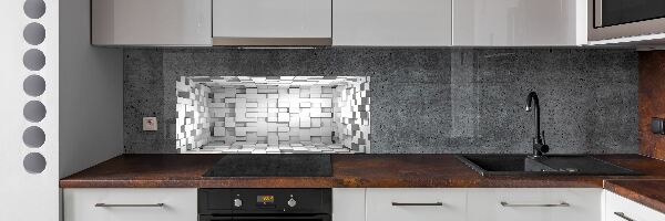Crédence de cuisine en verre Cubes