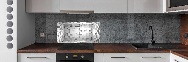 Crédence de cuisine en verre Cubes