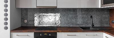 Crédence de cuisine en verre Cubes