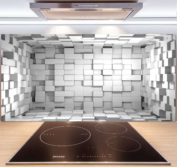 Crédence de cuisine en verre Cubes