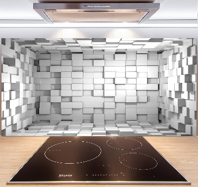 Crédence de cuisine en verre Cubes