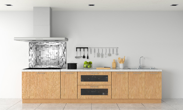 Crédence de cuisine en verre Cubes