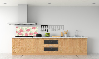 Panneau crédence cuisine Roses