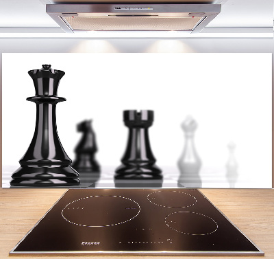 Crédence en verre cuisine Pièce d'échecs