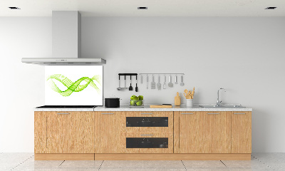 Crédence cuisine en verre Vagues colorées