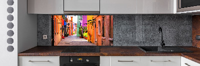 Crédence de cuisine Voie colorée