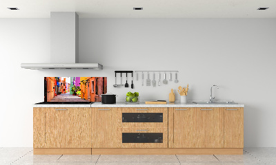 Crédence de cuisine Voie colorée