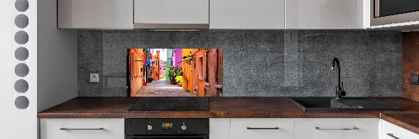Crédence de cuisine Voie colorée