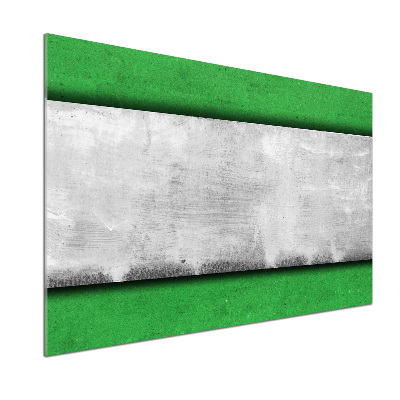 Crédence cuisine en verre Mur vert