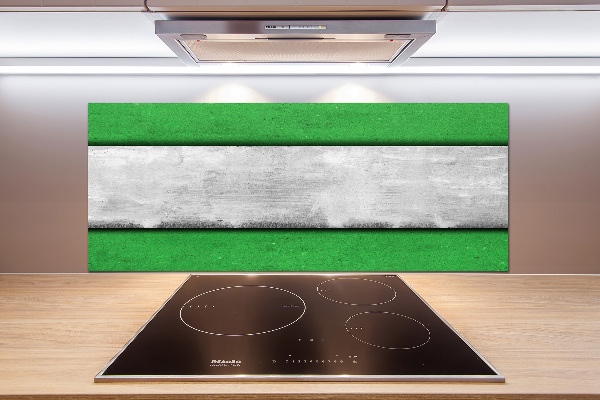 Crédence cuisine en verre Mur vert
