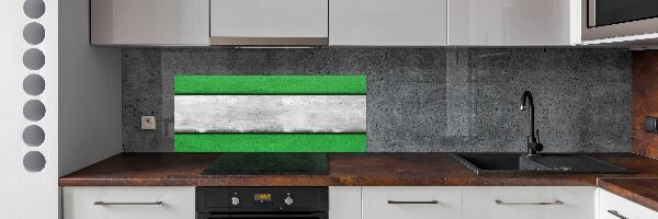 Crédence cuisine en verre Mur vert