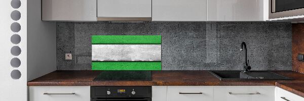 Crédence cuisine en verre Mur vert