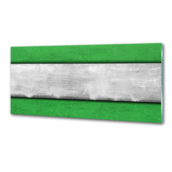 Crédence cuisine en verre Mur vert