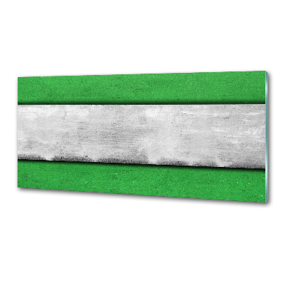 Crédence cuisine en verre Mur vert