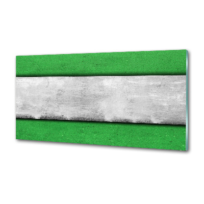 Crédence cuisine en verre Mur vert