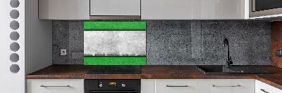 Crédence cuisine en verre Mur vert