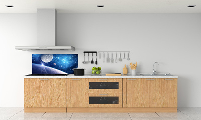 Crédence cuisine en verre Lune